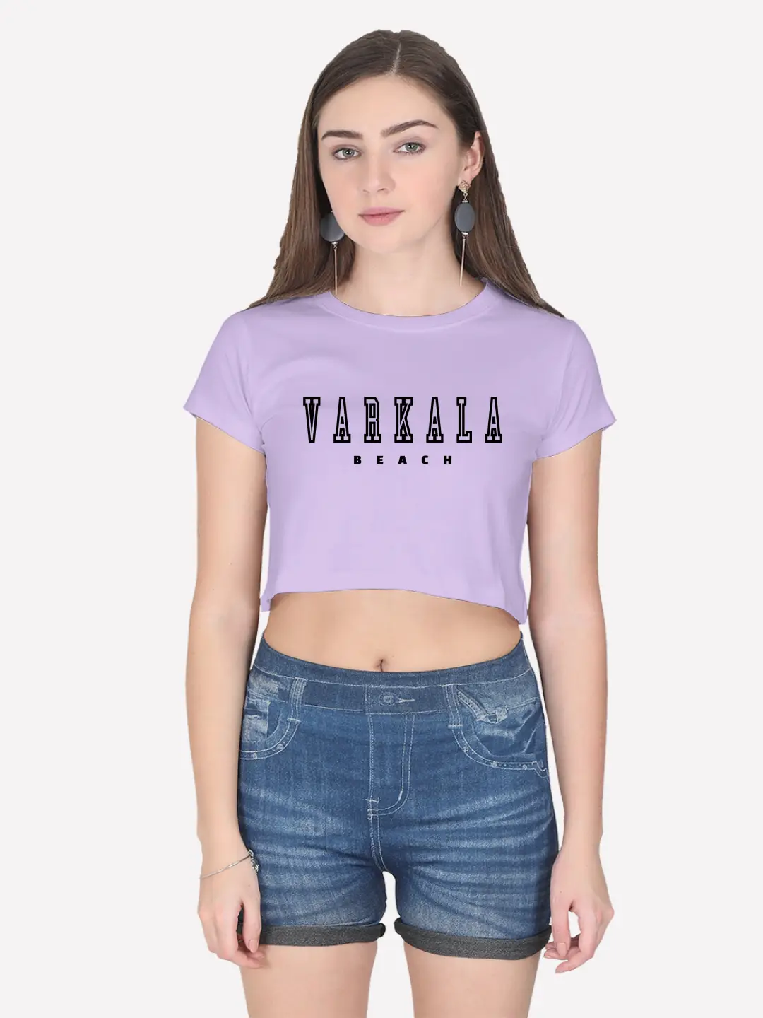 Varkala Beach Cotton Crop Top - Image 2