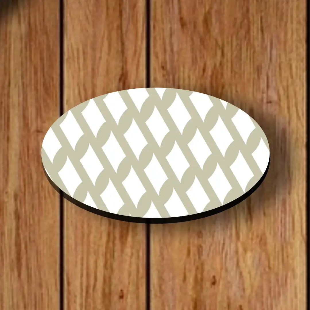 Green Teal Round Mouse Mat - Image 2