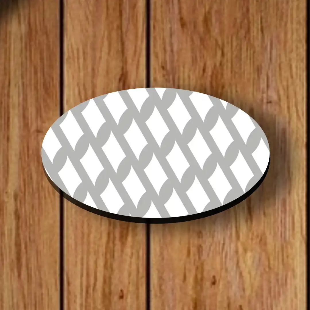 Grey Round Mouse Mat - Image 2