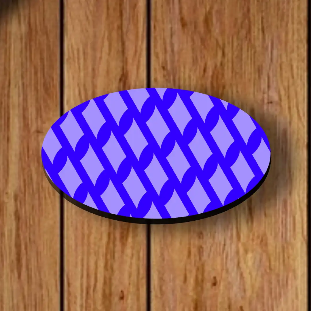 Purple Round Mouse Mat - Image 2