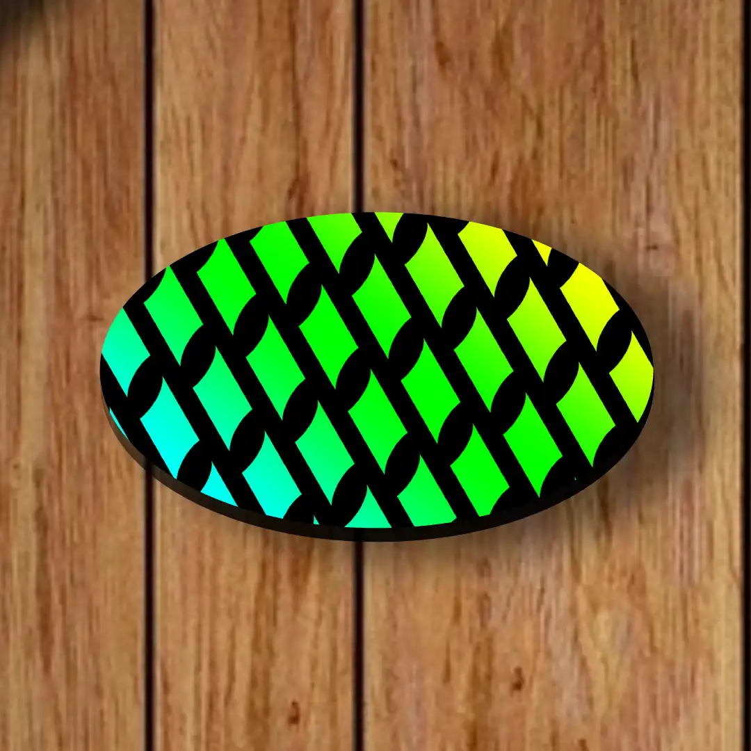 Rainbow Round Mouse Mat - Image 2