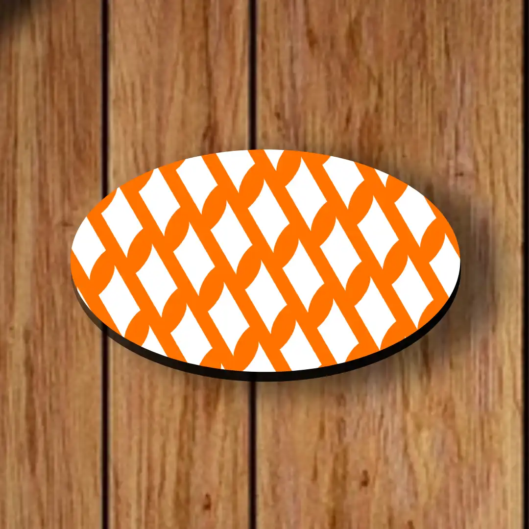 Saffron Round Mouse Mat - Image 2