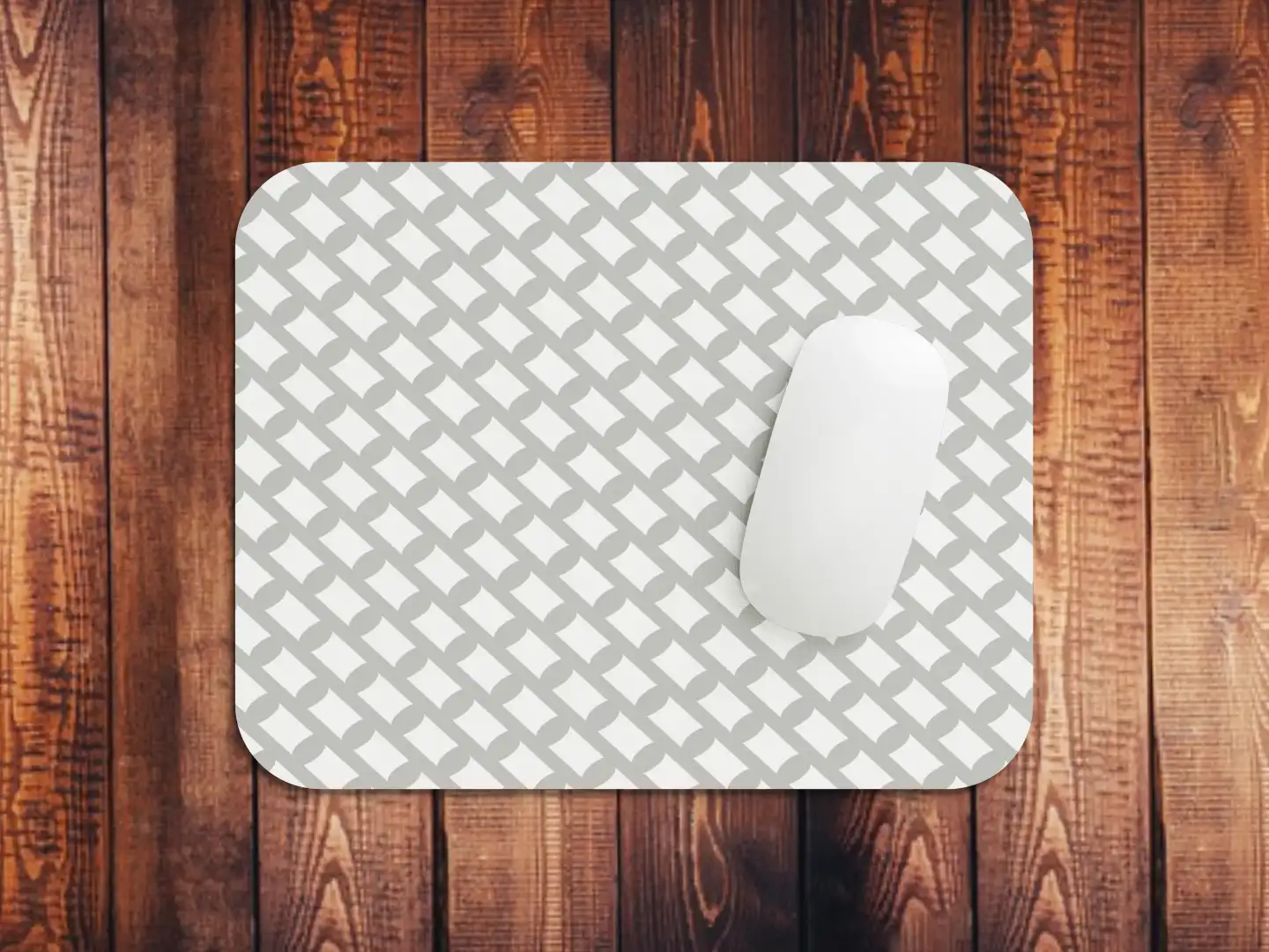 Grey Square Mouse Mat - Image 2