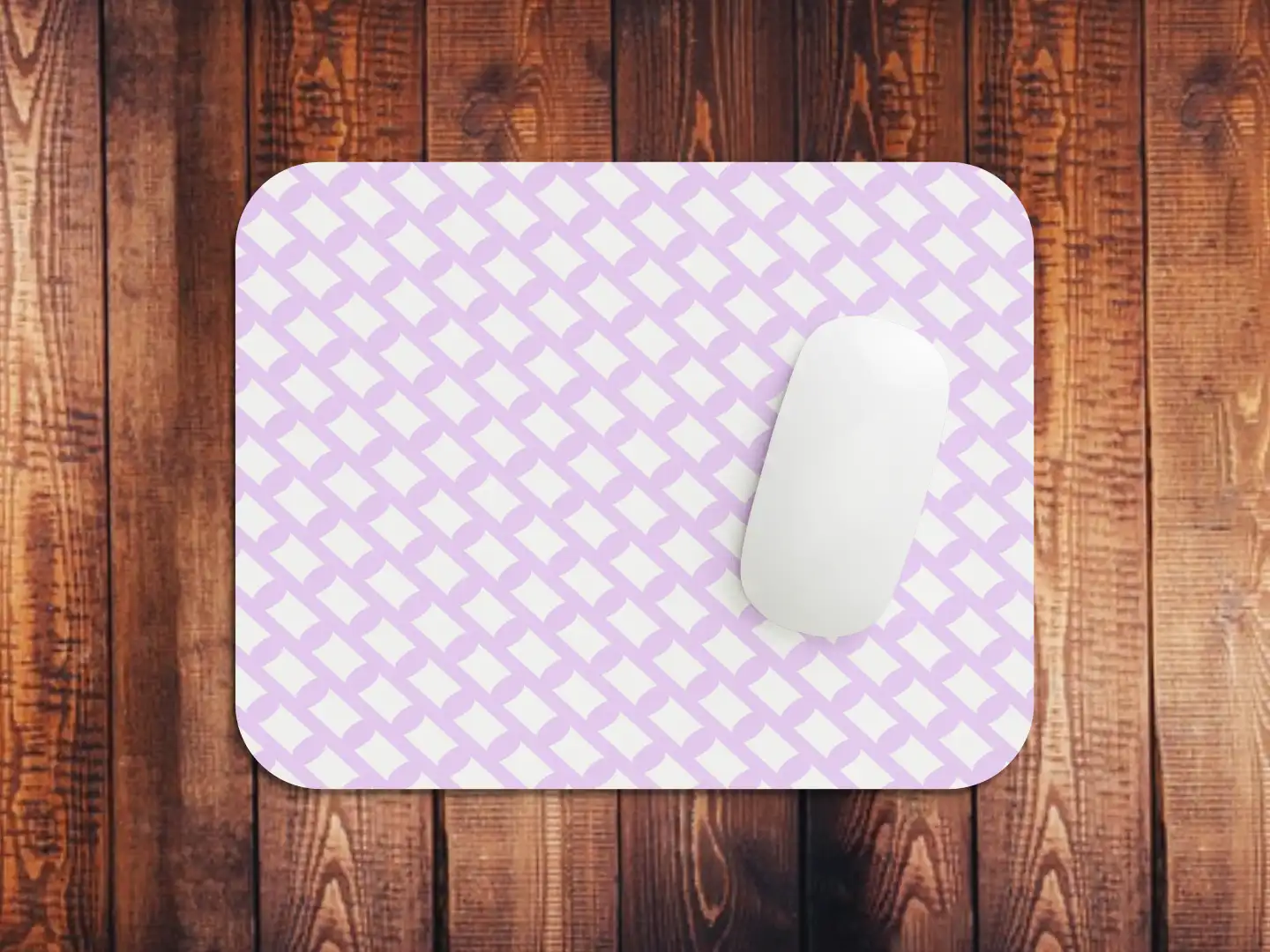 Pink Square Mouse Mat - Image 2