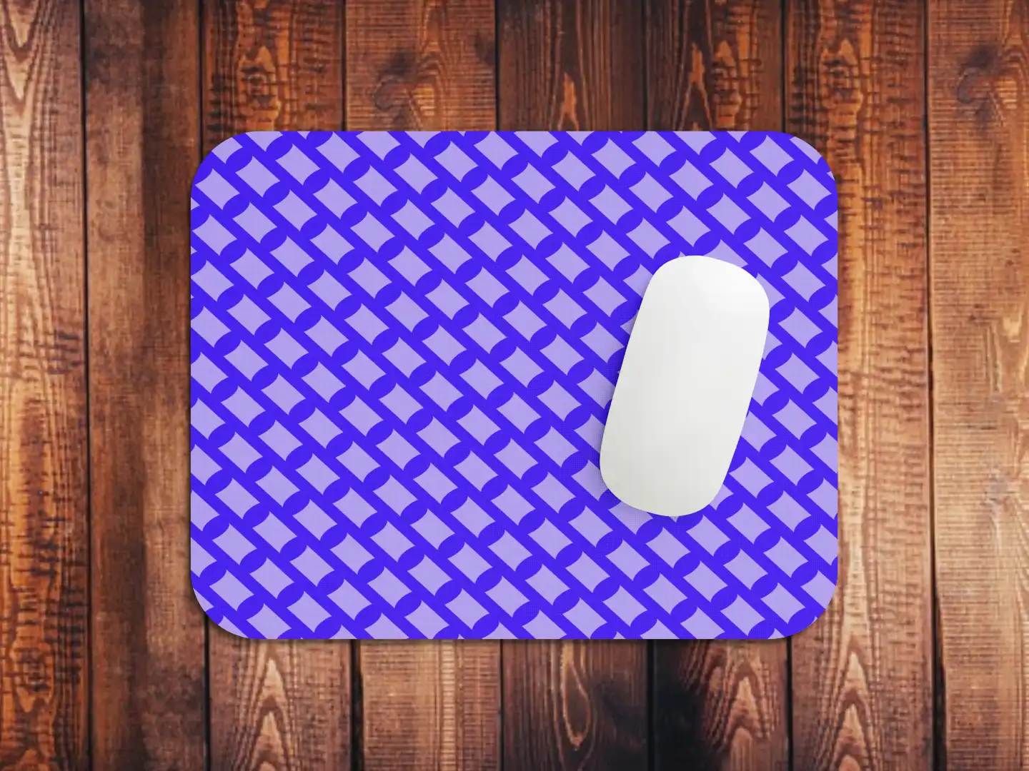 Purple Square Mouse Mat - Image 2