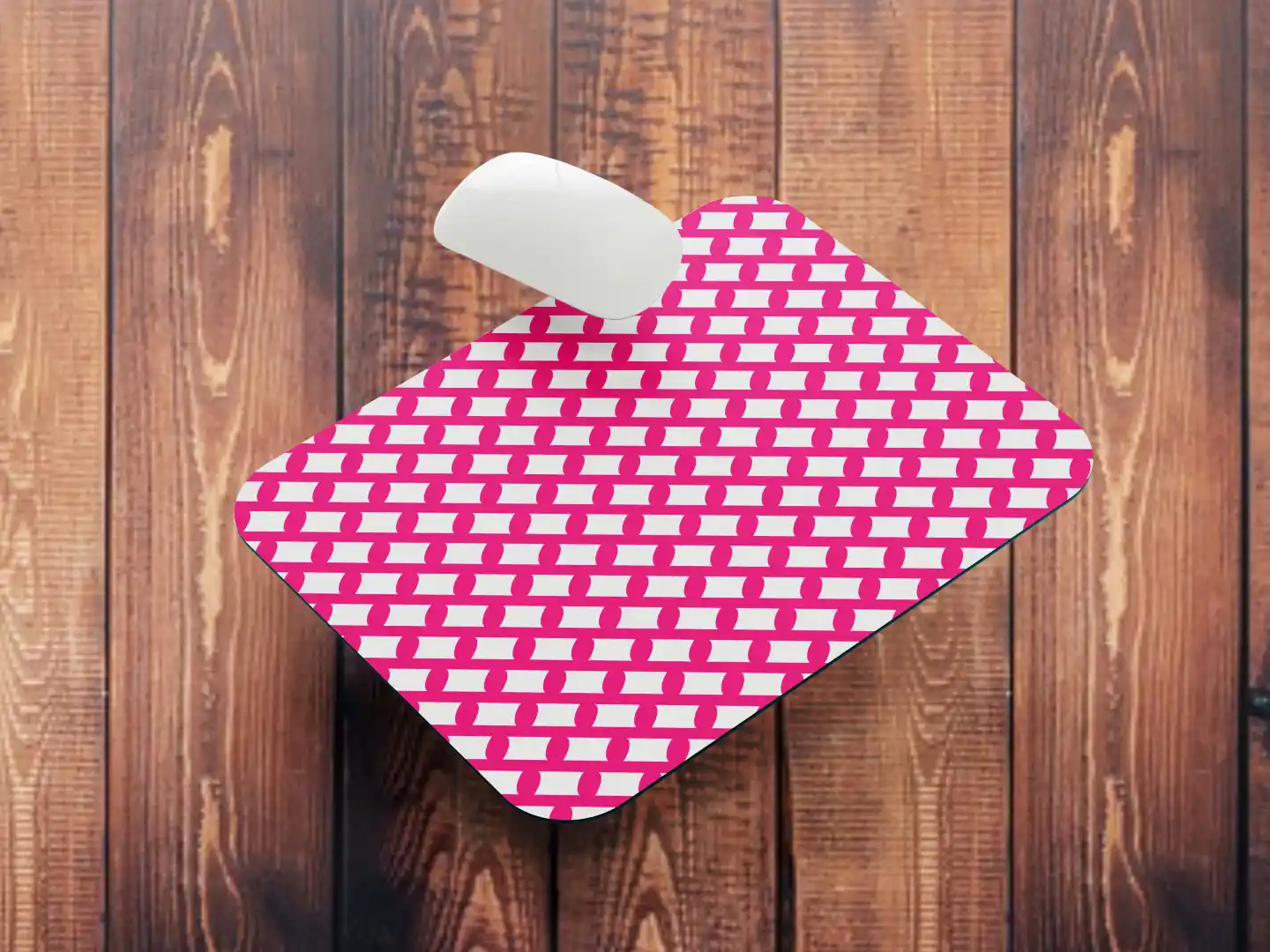 Raspberry Square Mouse Mat - Image 3