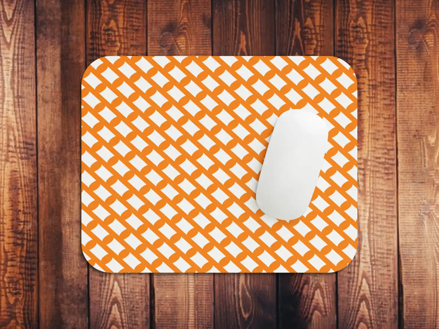 Saffron Square Mouse Mat - Image 2