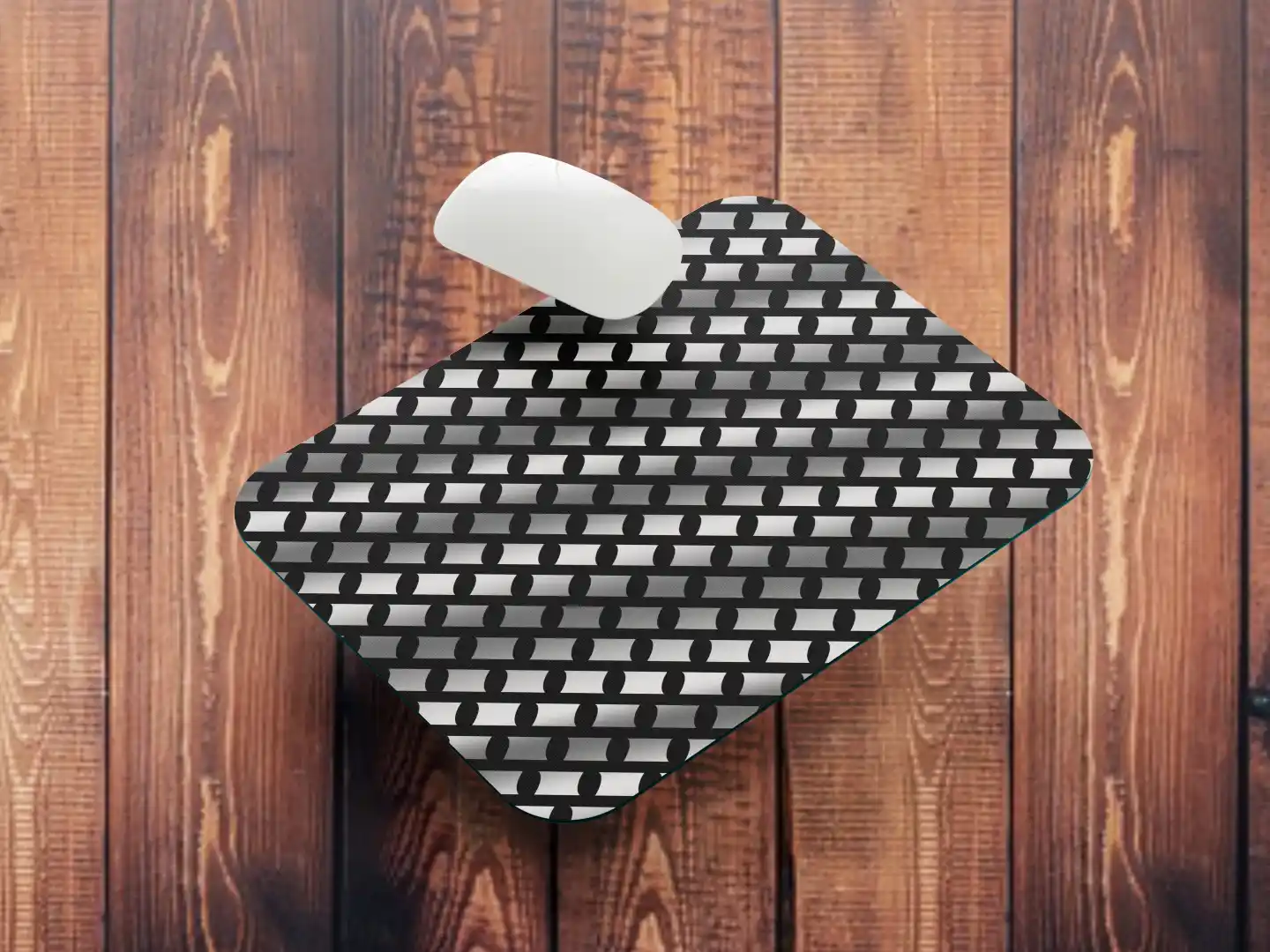 Silver Color Square Mouse Mat - Image 3