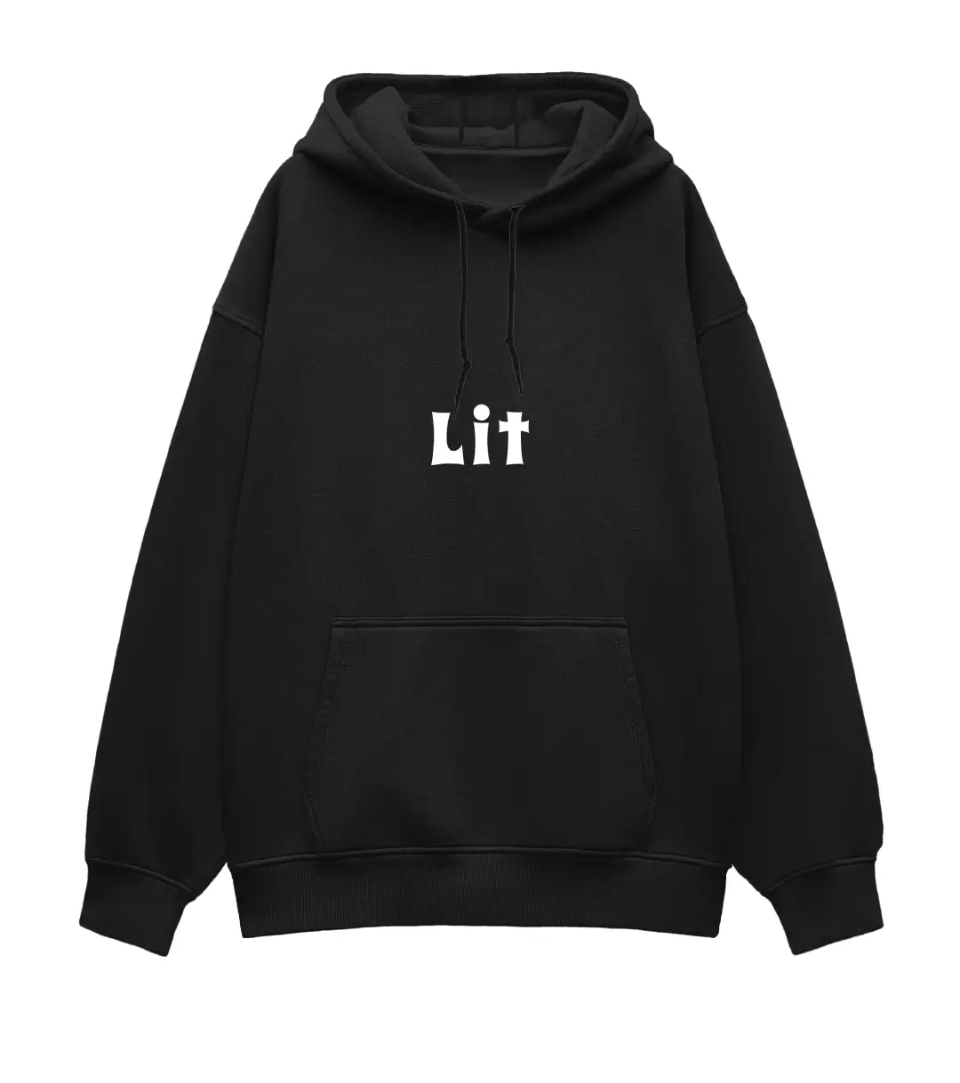 Lit Heavyweight Oversized Hoodie - Image 6