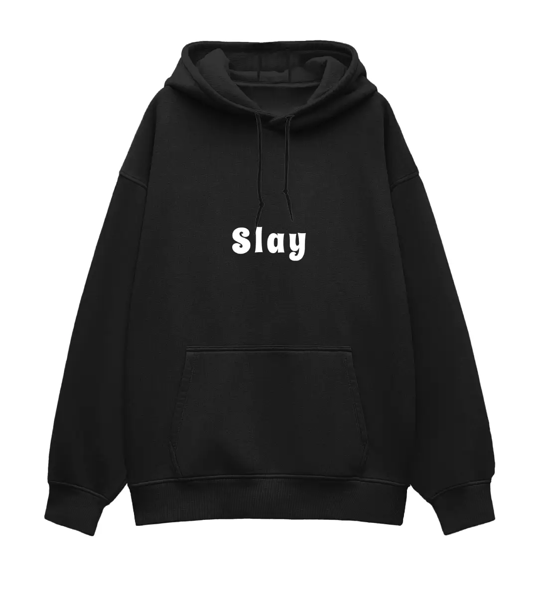 Slay Heavyweight Oversized Hoodie - Image 6