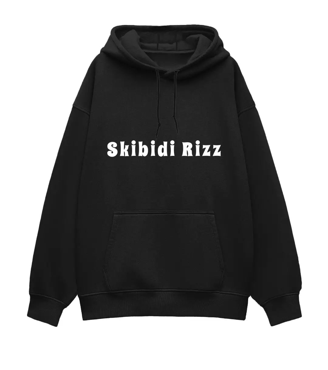 Skibidi Rizz Oversized Hoodie - Image 6
