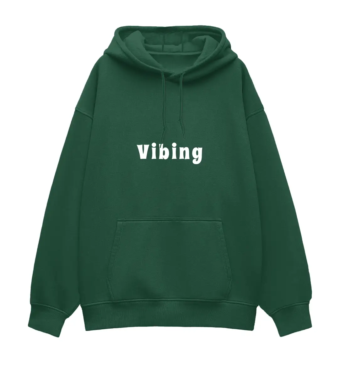 Vibing Heavyweight Oversized Hoodie - Image 5
