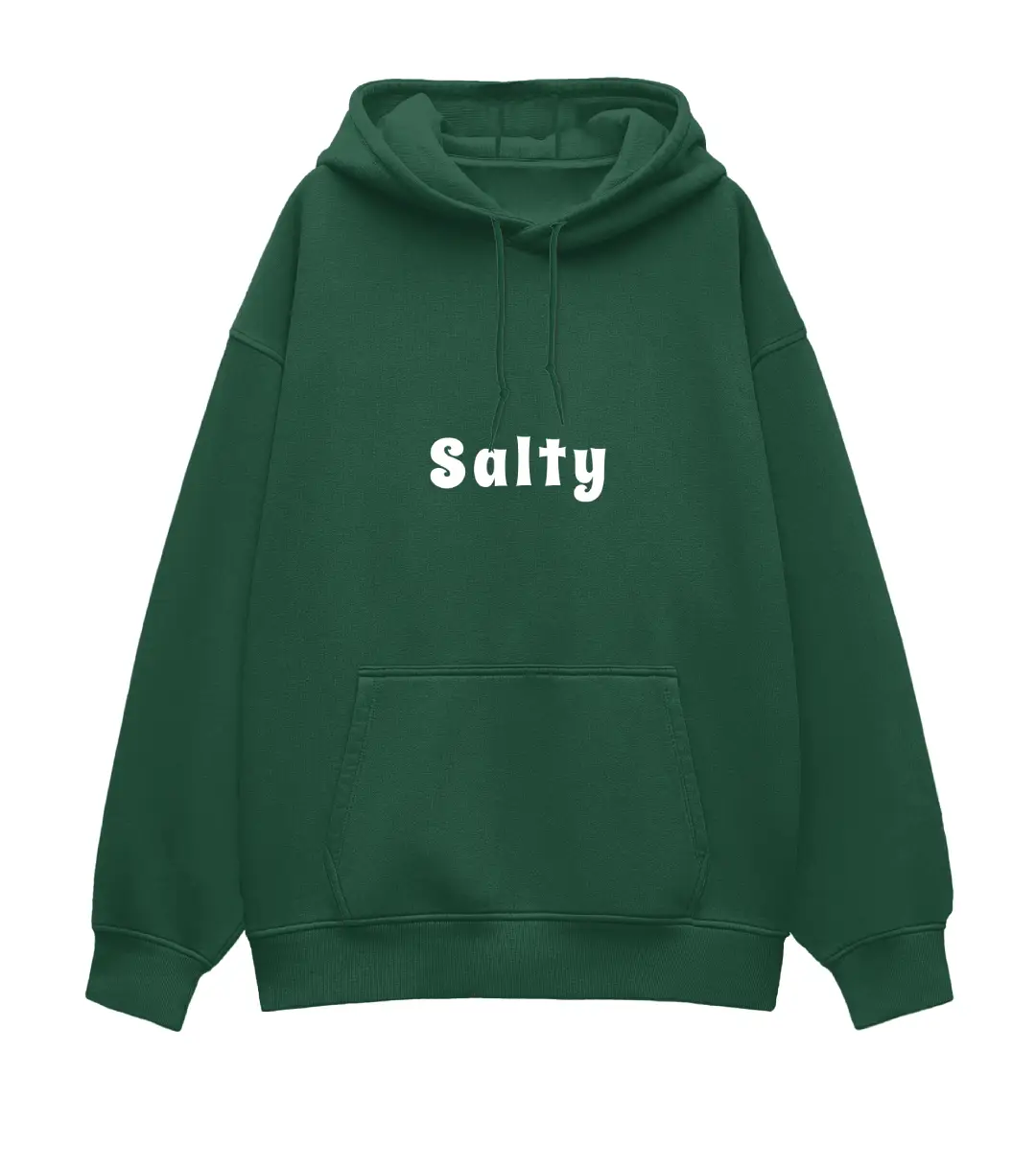 Salty Heavyweight Oversized Hoodie - Image 5