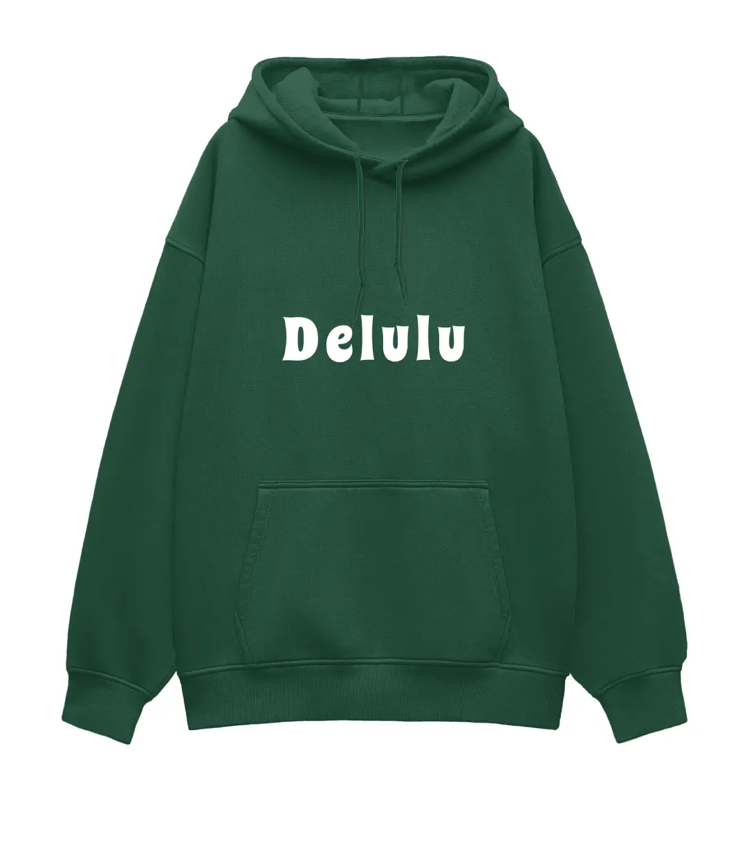 Delulu Heavyweight Oversized Hoodie - Image 5