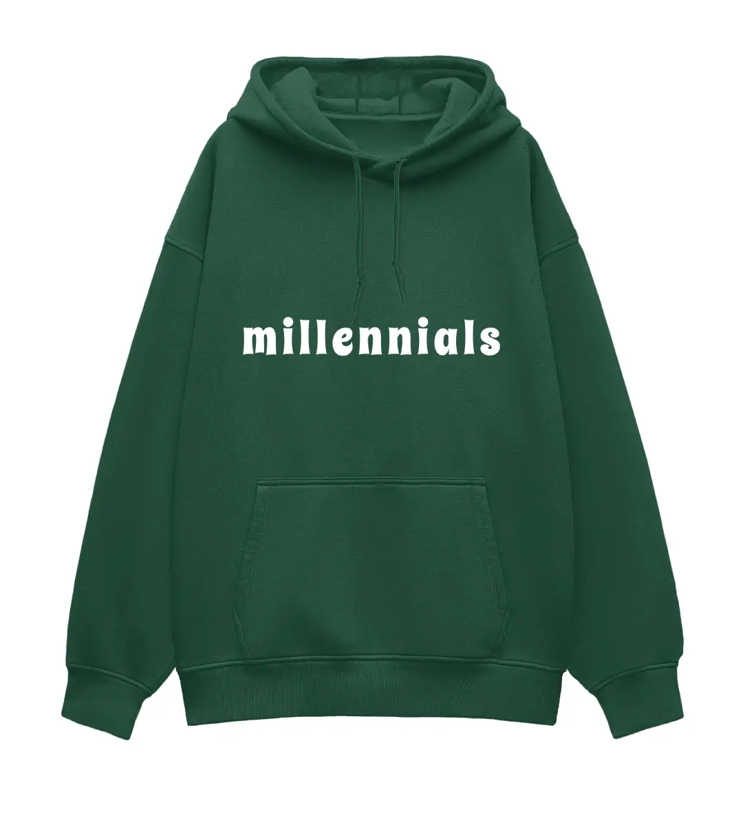 Millennials Heavyweight Oversized Hoodie