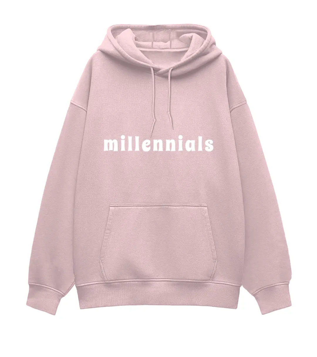 Millennials Heavyweight Oversized Hoodie - Image 5