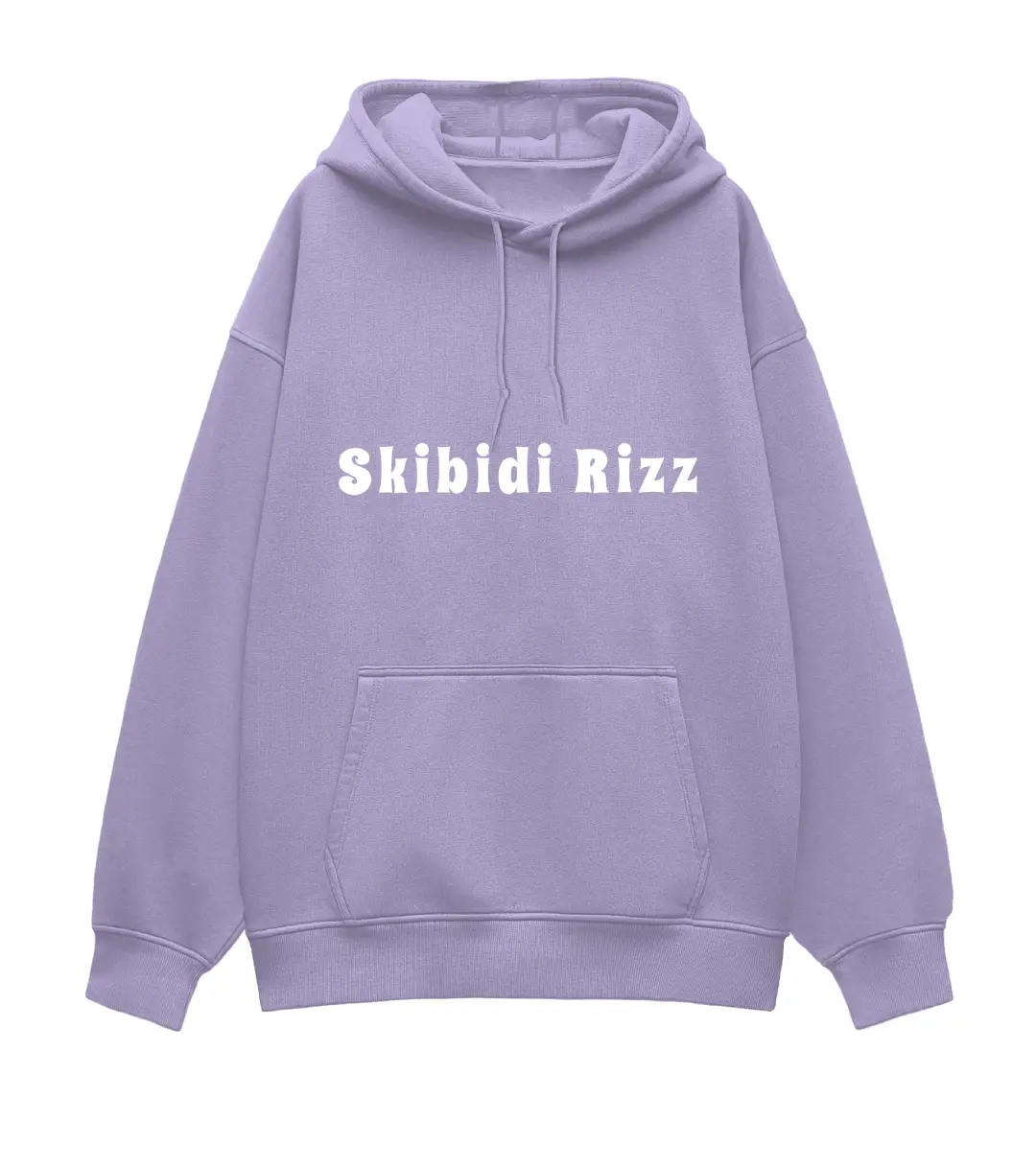 Skibidi Rizz Oversized Hoodie - Image 7
