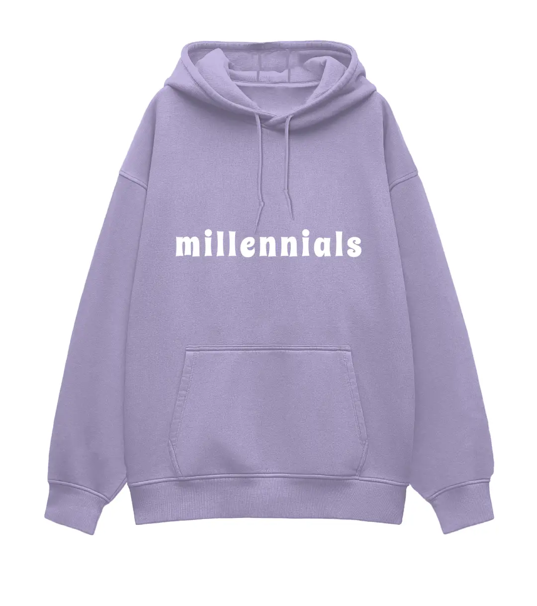 Millennials Heavyweight Oversized Hoodie - Image 7