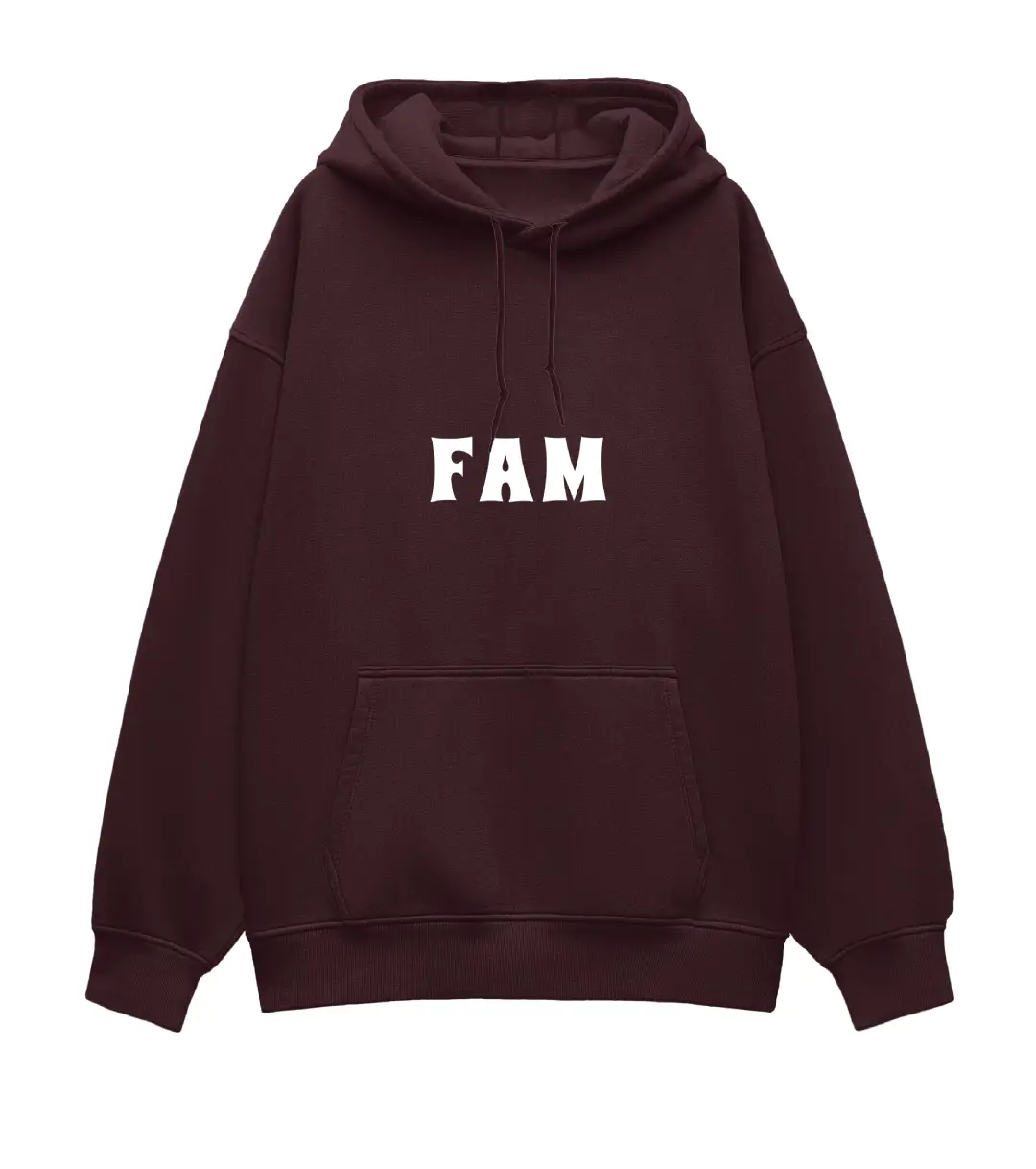 FAM Heavyweight Oversized Hoodie - Image 4