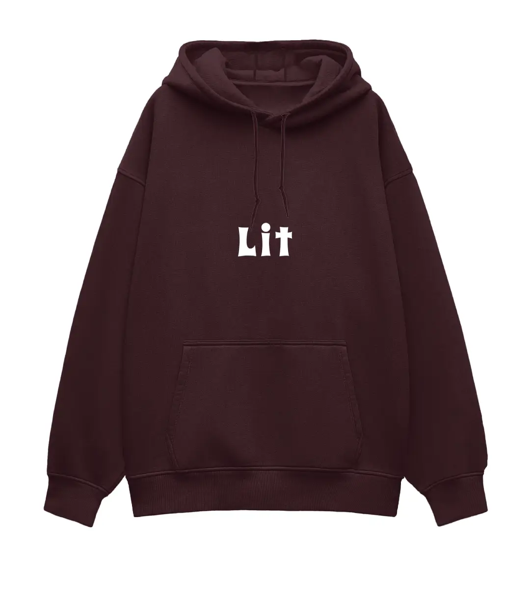 Lit Heavyweight Oversized Hoodie