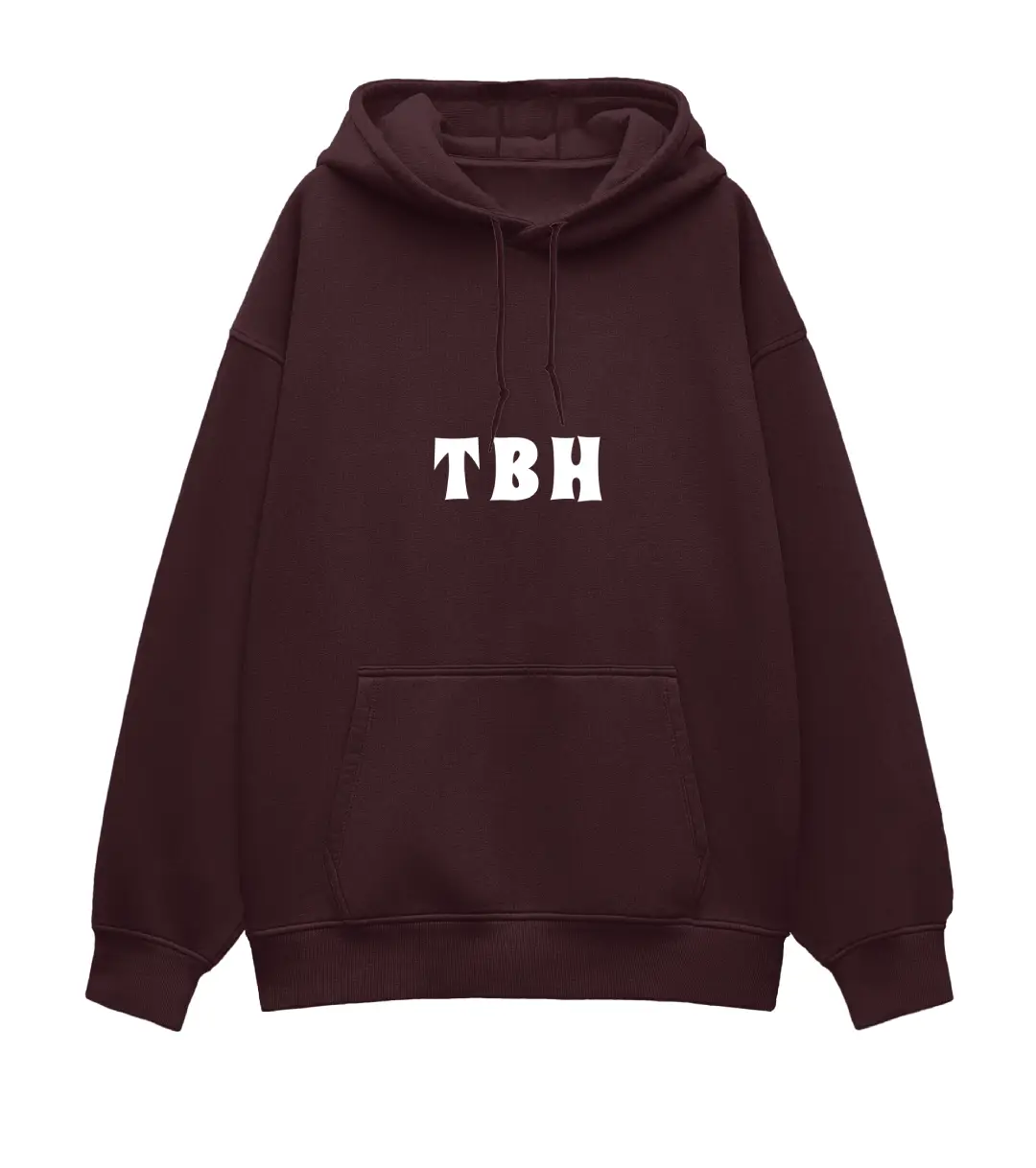 TBH Heavyweight Oversized Hoodie - Image 4
