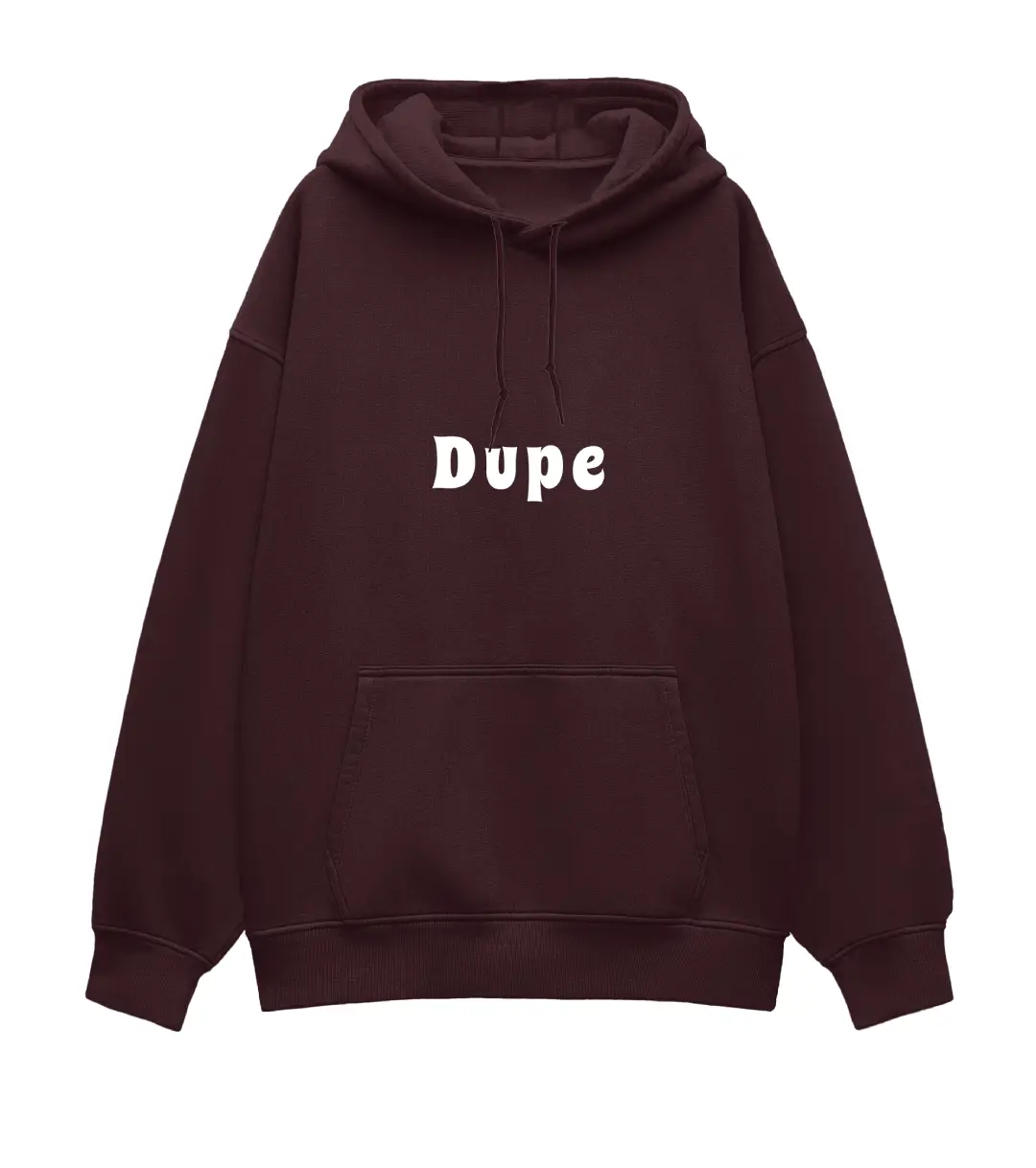 Dupe Heavyweight Oversized Hoodie - Image 4