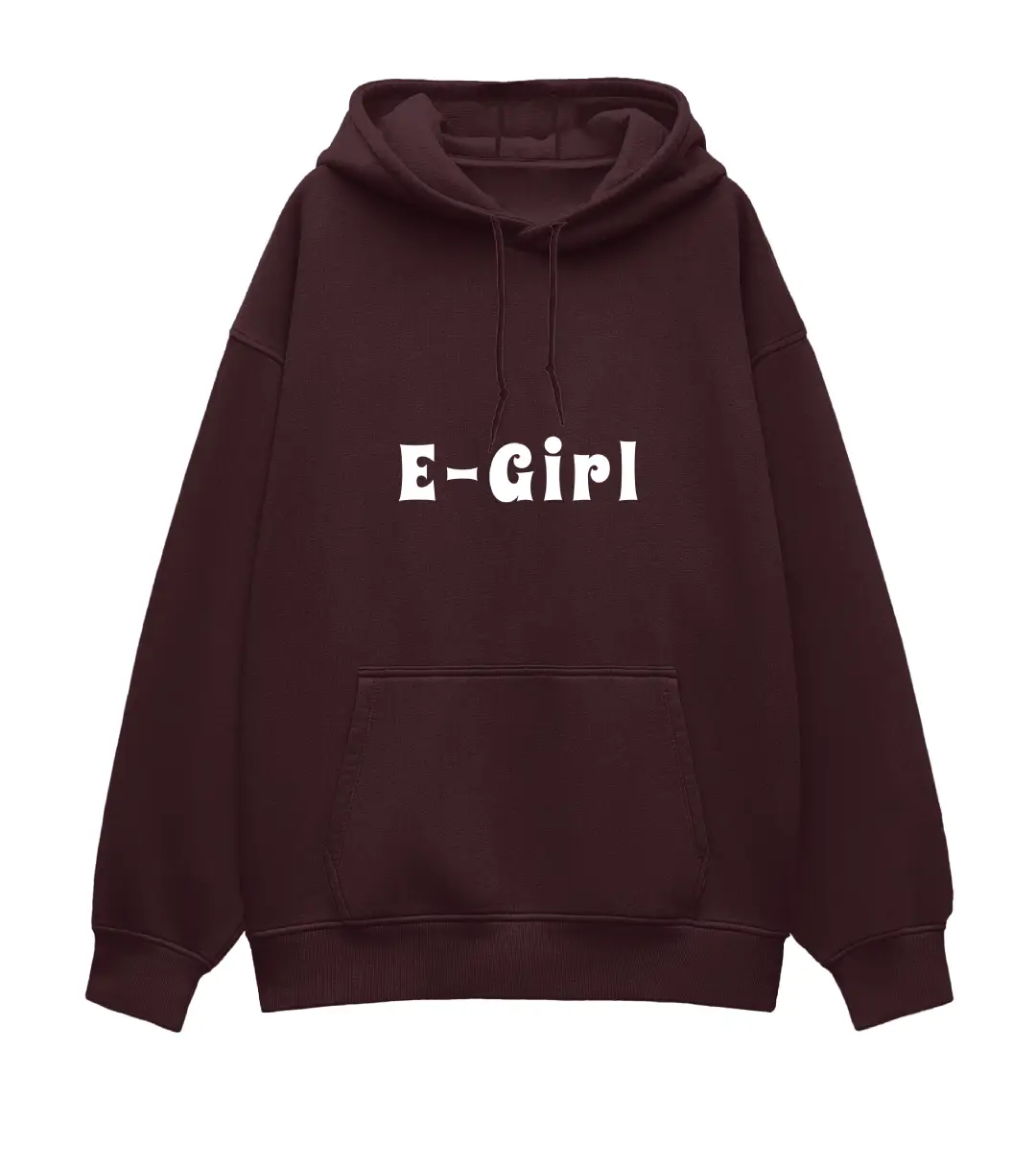 E-Girl Heavyweight Oversized Hoodie - Image 3