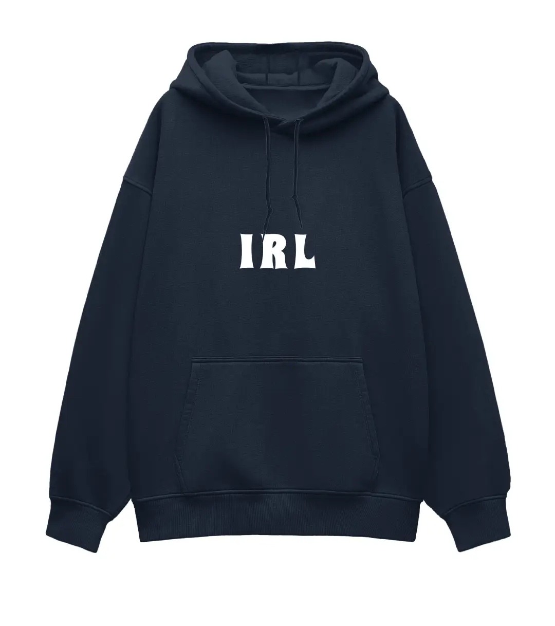 IRL Heavyweight Oversized Hoodie - Image 4