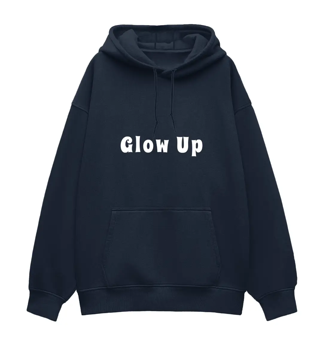 Glow Up Heavyweight Oversized Hoodie - Image 4