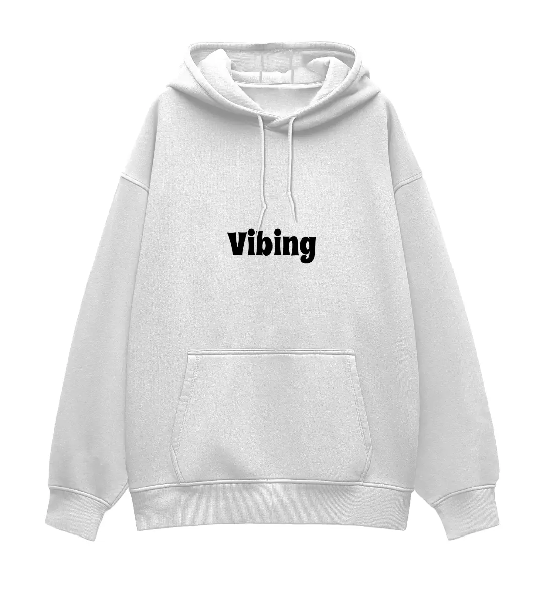 Vibing Heavyweight Oversized Hoodie - Image 8