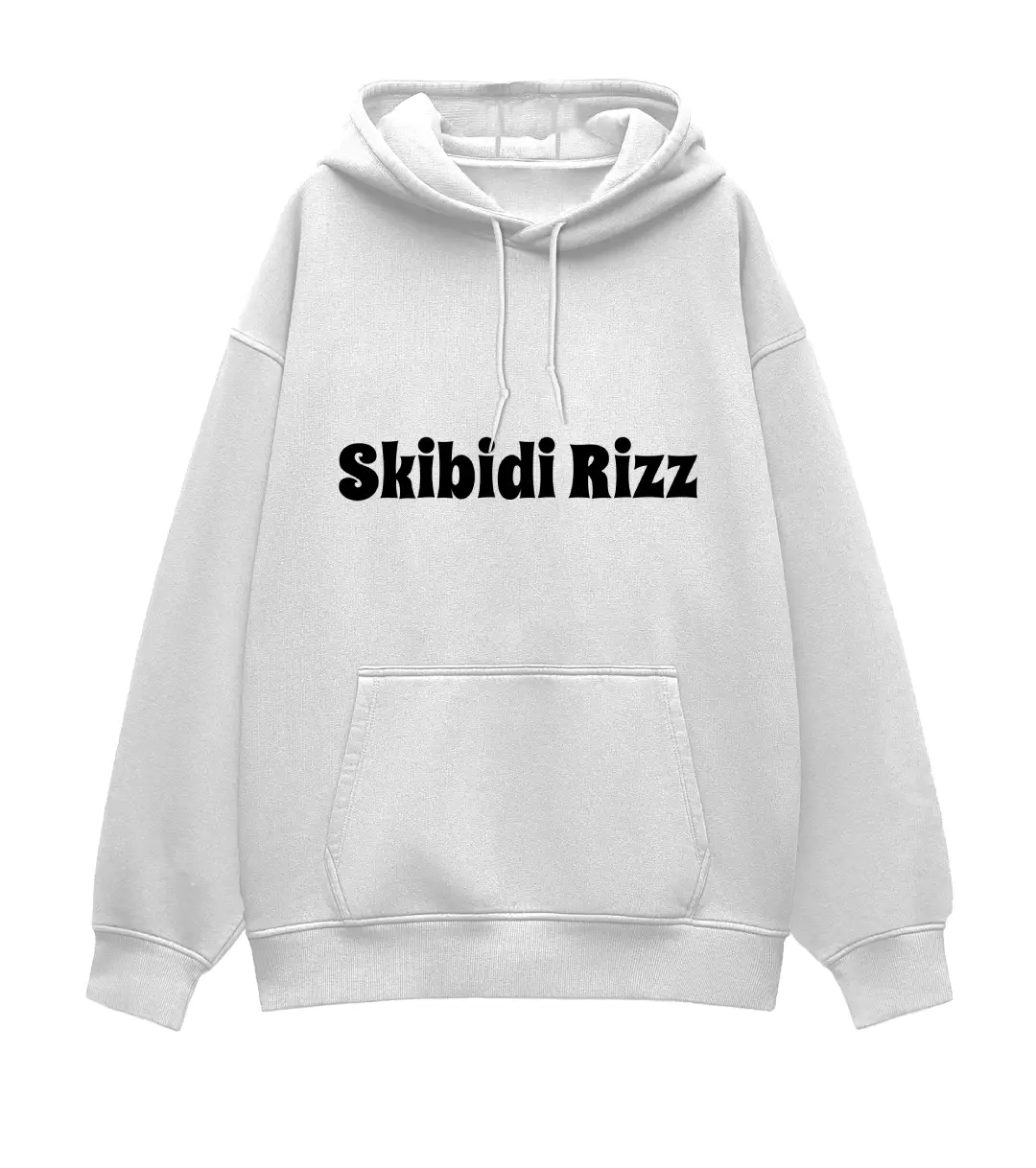 Skibidi Rizz Oversized Hoodie - Image 8
