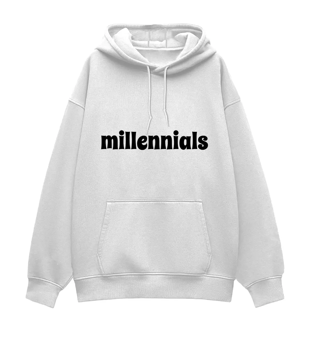 Millennials Heavyweight Oversized Hoodie - Image 8