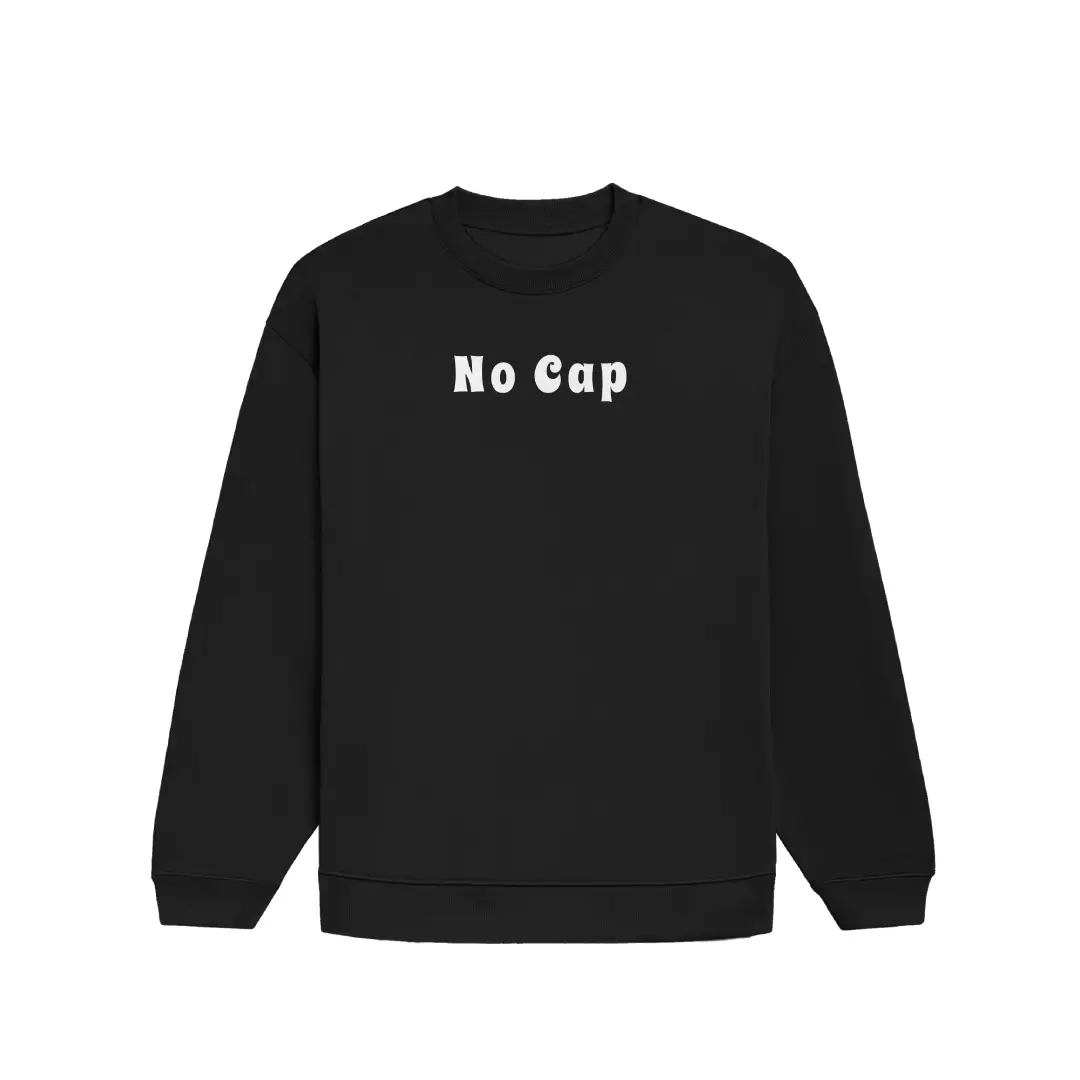 No Cap Heavyweight Oversized Sweatshirt