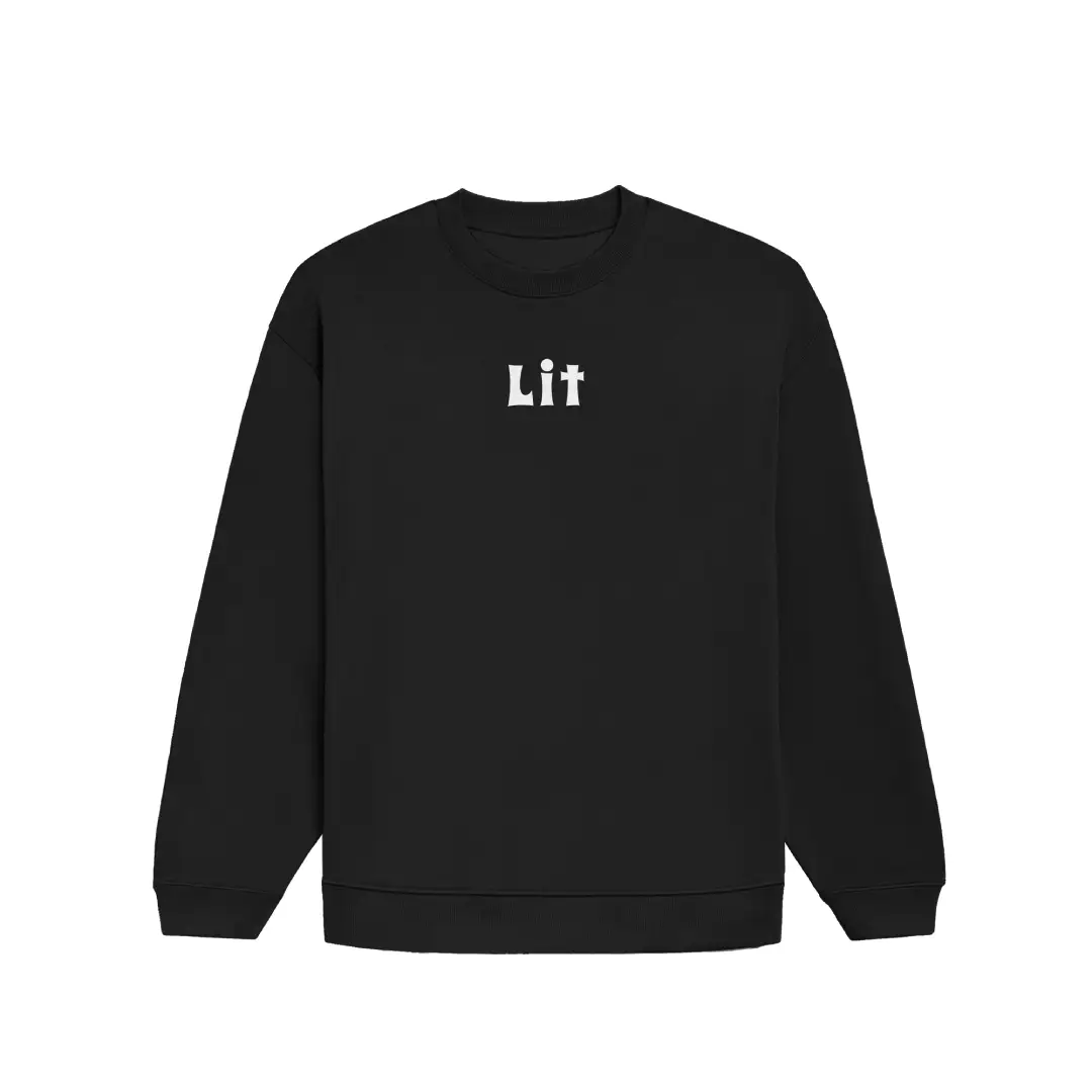 Lit Heavyweight Oversized Sweatshirt - Image 6