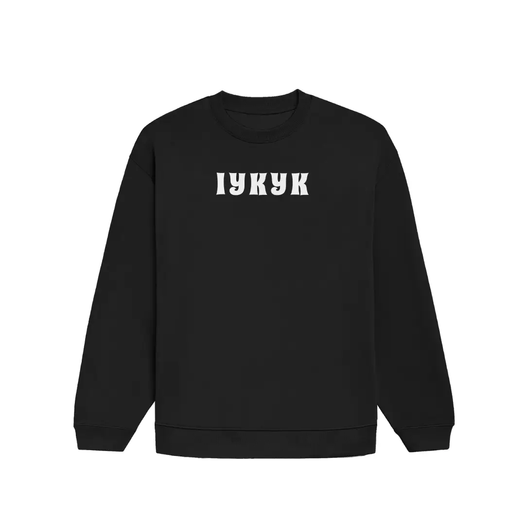 If You Know You Know Heavyweight Oversized Sweatshirt - Image 6