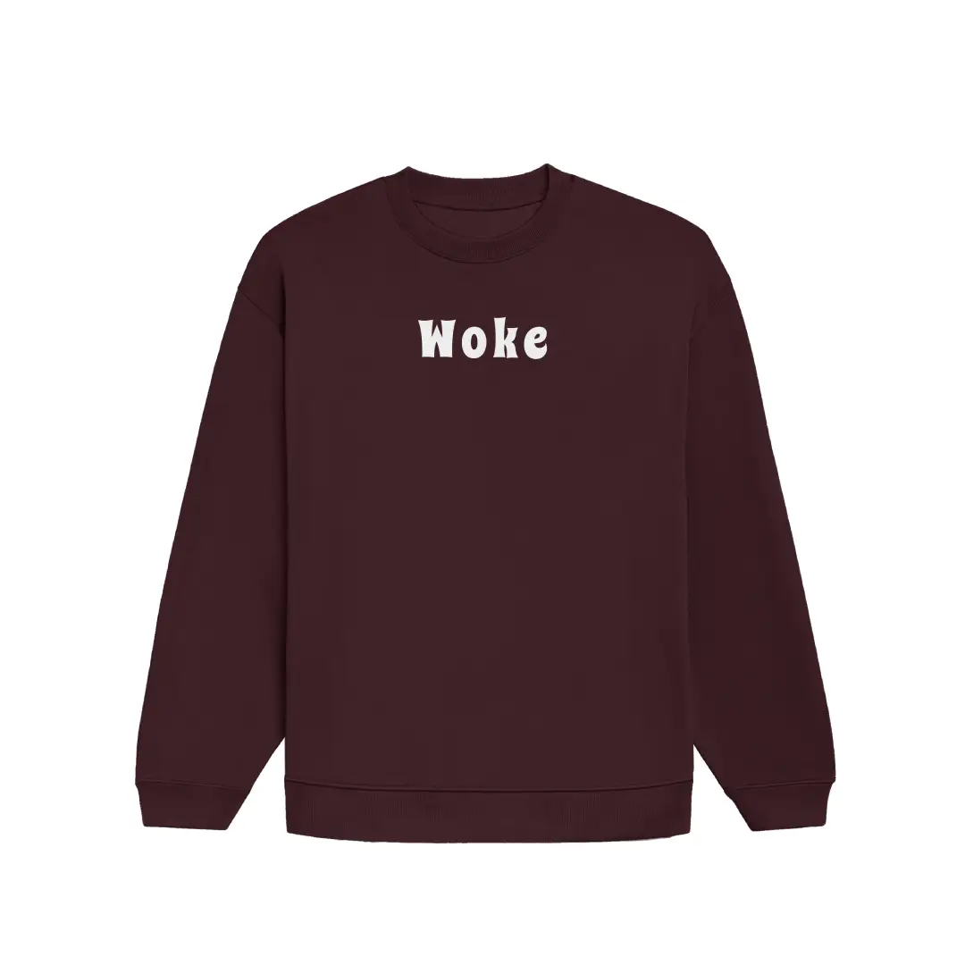 Woke Heavyweight Oversized Sweatshirt - Image 3