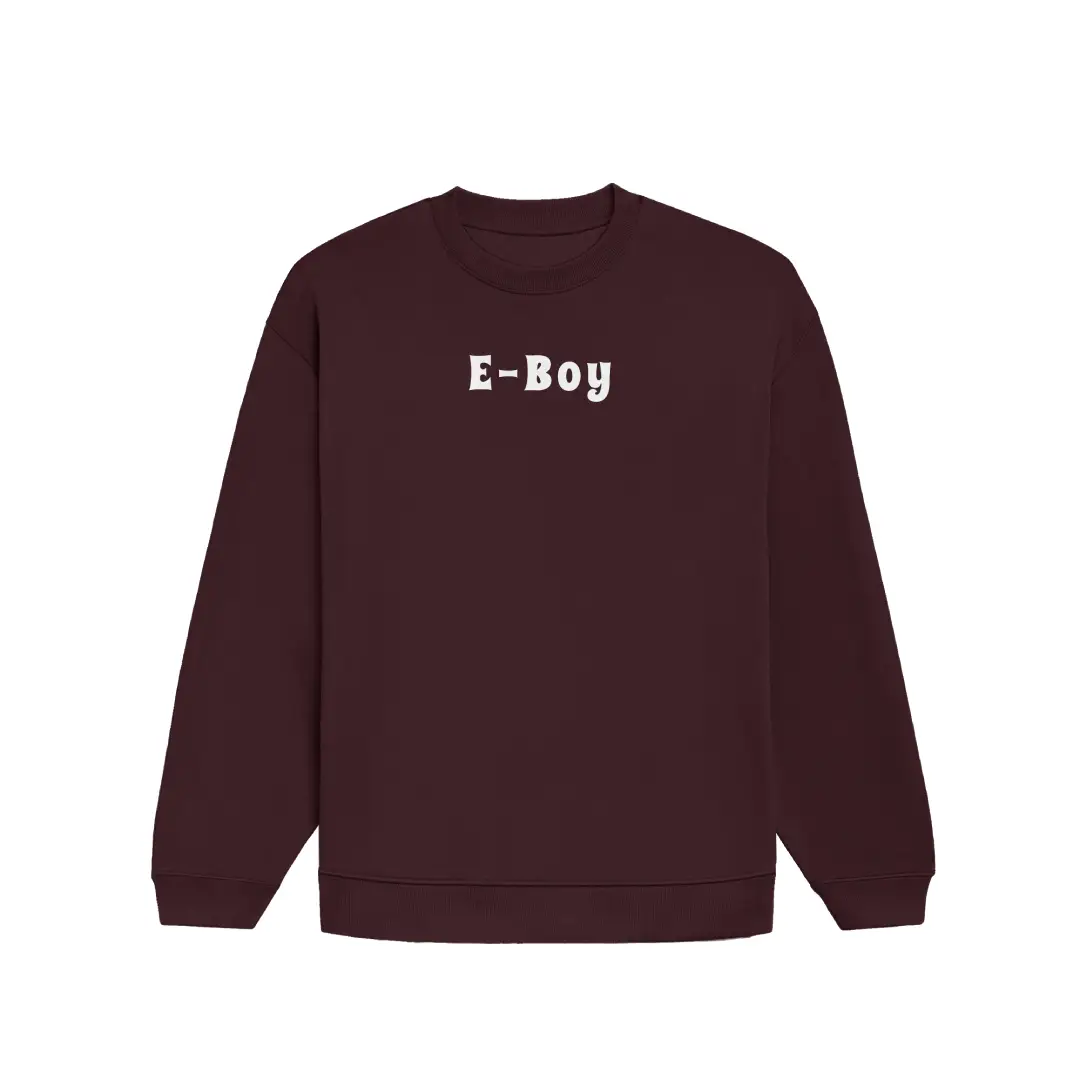 E-Boy Heavyweight Oversized Sweatshirt - Image 3