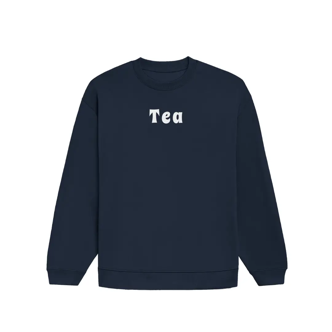 Gen-z Tea Heavyweight Oversized Sweatshirt - Image 4
