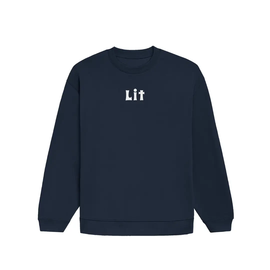 Lit Heavyweight Oversized Sweatshirt - Image 4
