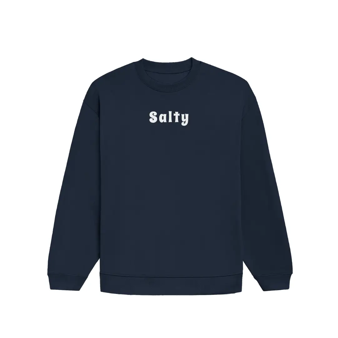 Salty Heavyweight Oversized Sweatshirt - Image 4