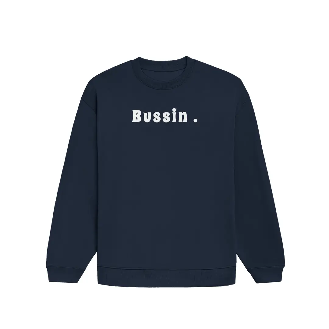 Bussin Heavyweight Oversized Sweatshirt - Image 4