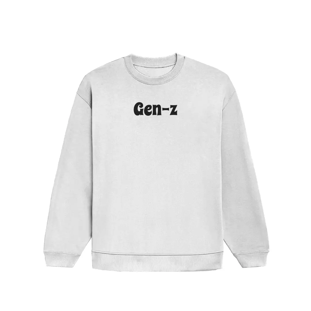 Gen-Z Heavyweight Oversized Sweatshirt