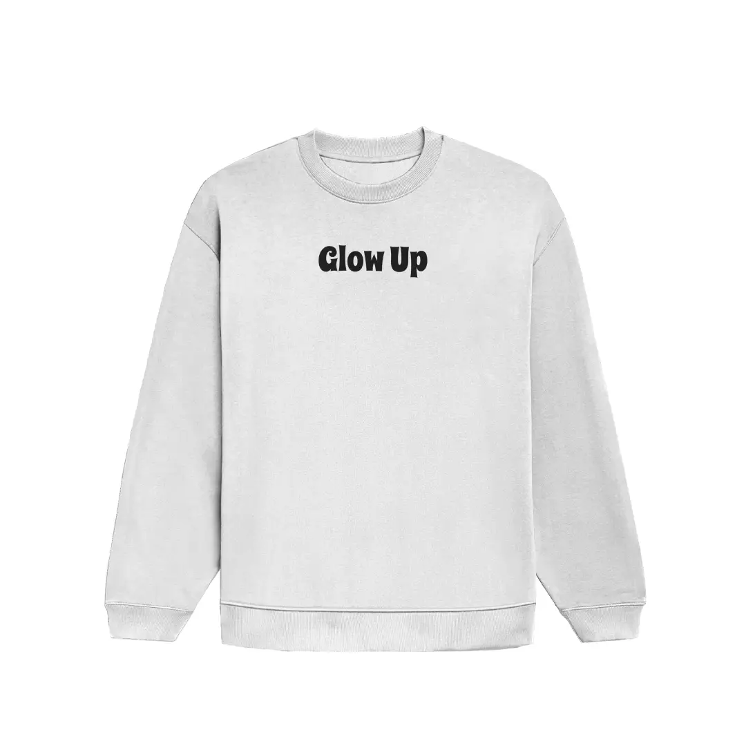 Glow Up Heavyweight Oversized Sweatshirt - Image 6