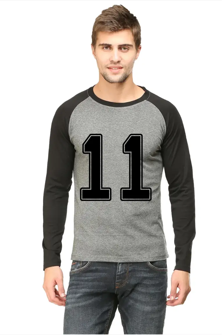 Eleven Full Sleeve Raglan T-shirt - Image 2