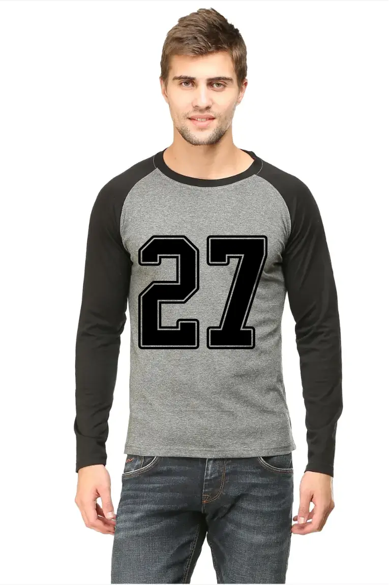 Twenty Seven Full Sleeve Raglan T-shirt - Image 2