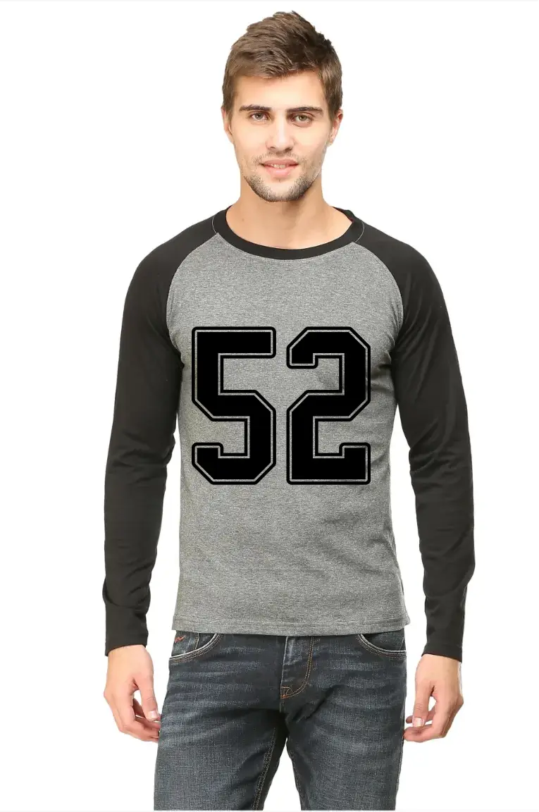 Fifty Two Printed Full Sleeve Raglan T-shirt - Image 2