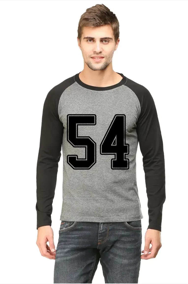 Fifty Four Printed Full Sleeve Raglan T-shirt - Image 2