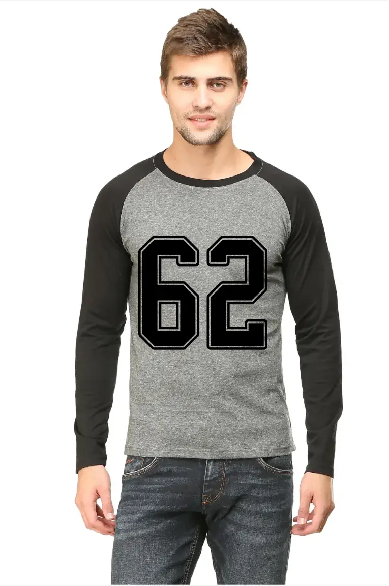 Sixty Two Printed Full Sleeve Raglan T-shirt - Image 2