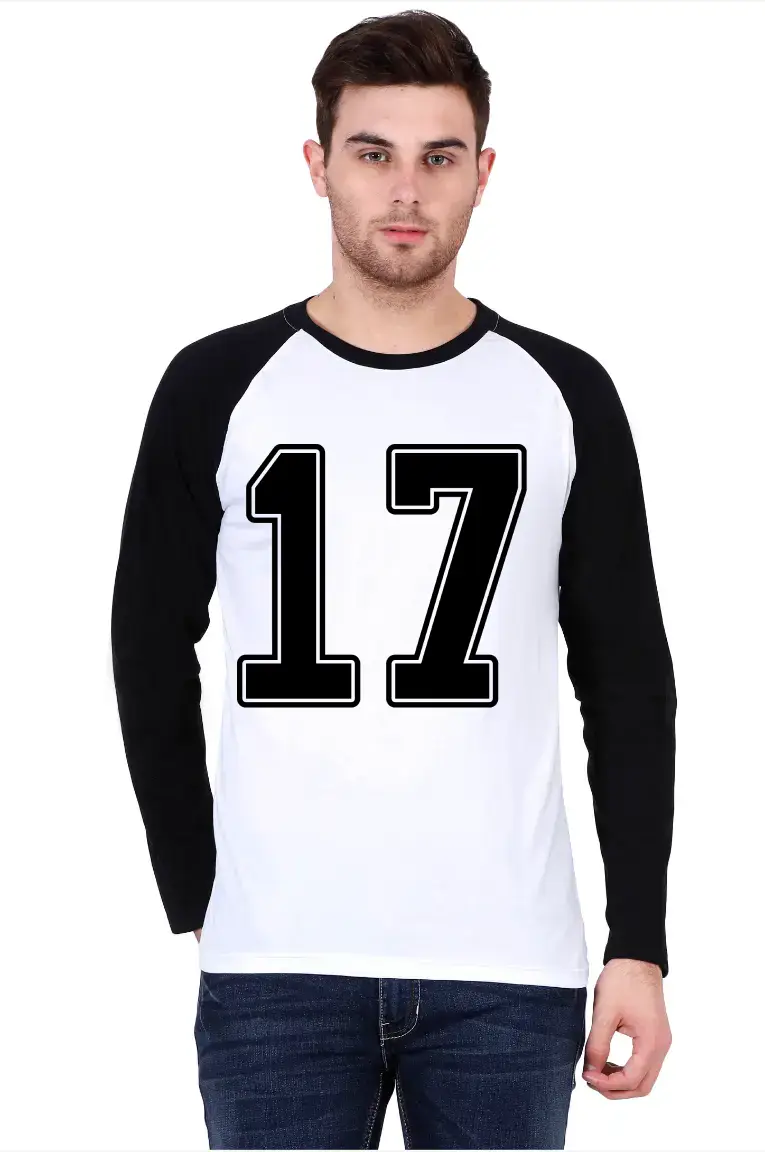 Seventeen Printed Full Sleeve Raglan T-shirt - Image 4