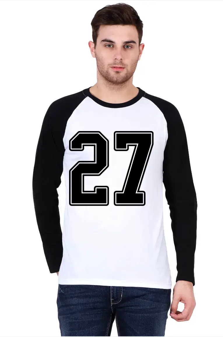 Twenty Seven Full Sleeve Raglan T-shirt - Image 4